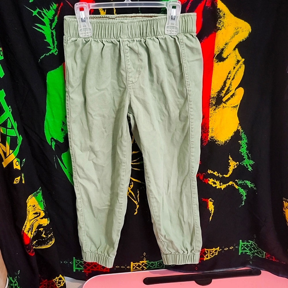 Size 4T boys green pants